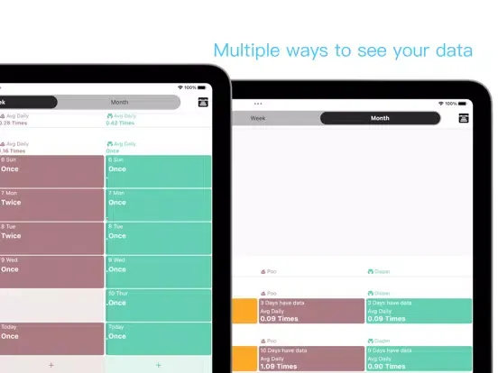 Baby Growth Recorder iPad  Screenshots