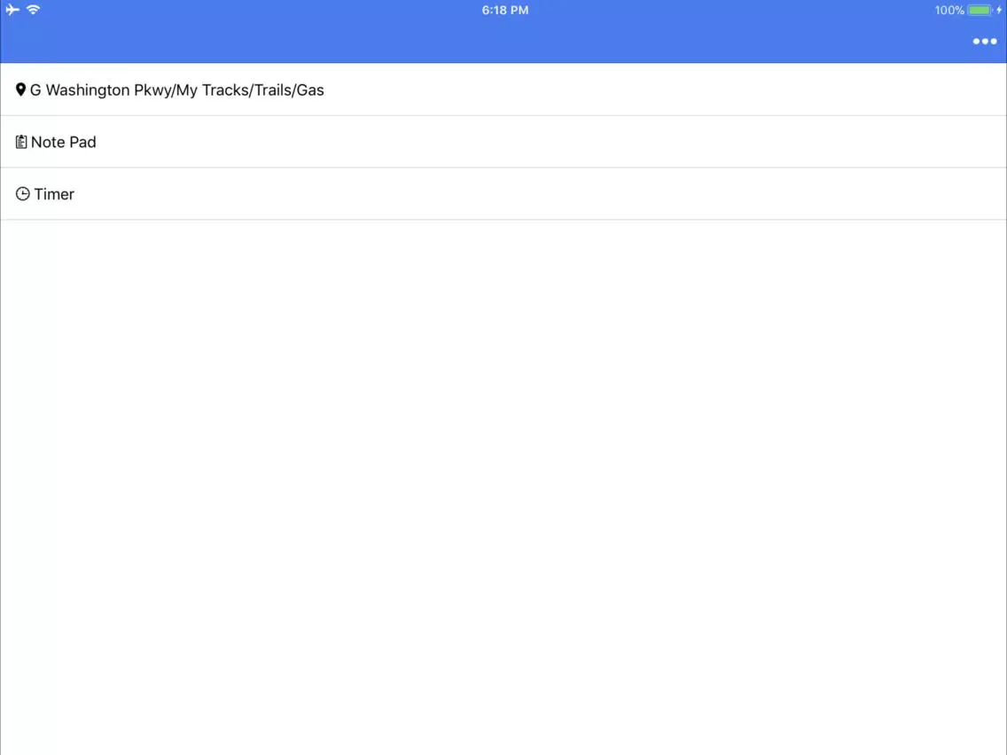 George W. Mem. Pkwy Tour Maps iPad  Screenshots