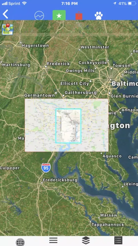 George W. Mem. Pkwy Tour Maps Screenshots