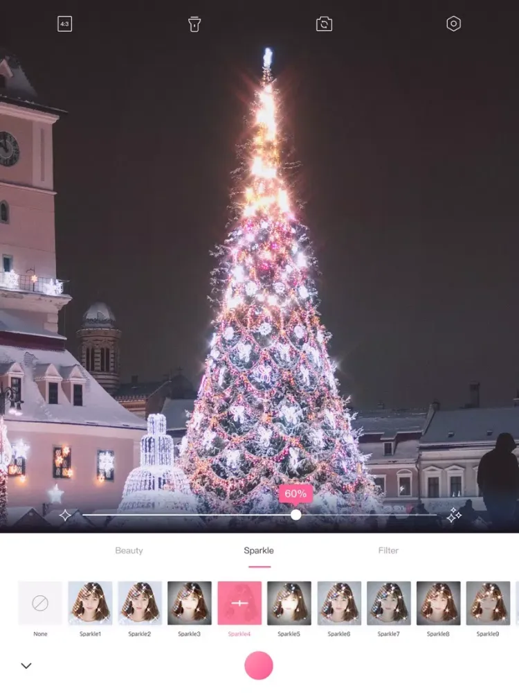 Sparkle Effects Glitter Effect iPad 應用截圖