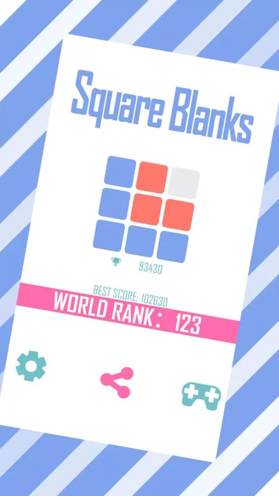 Square Blanks Fill Grid and Make A Row स्क्रीनशॉट