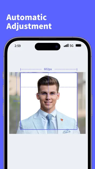 Tangkapan skrin Vivid ID: Passport Photo Maker