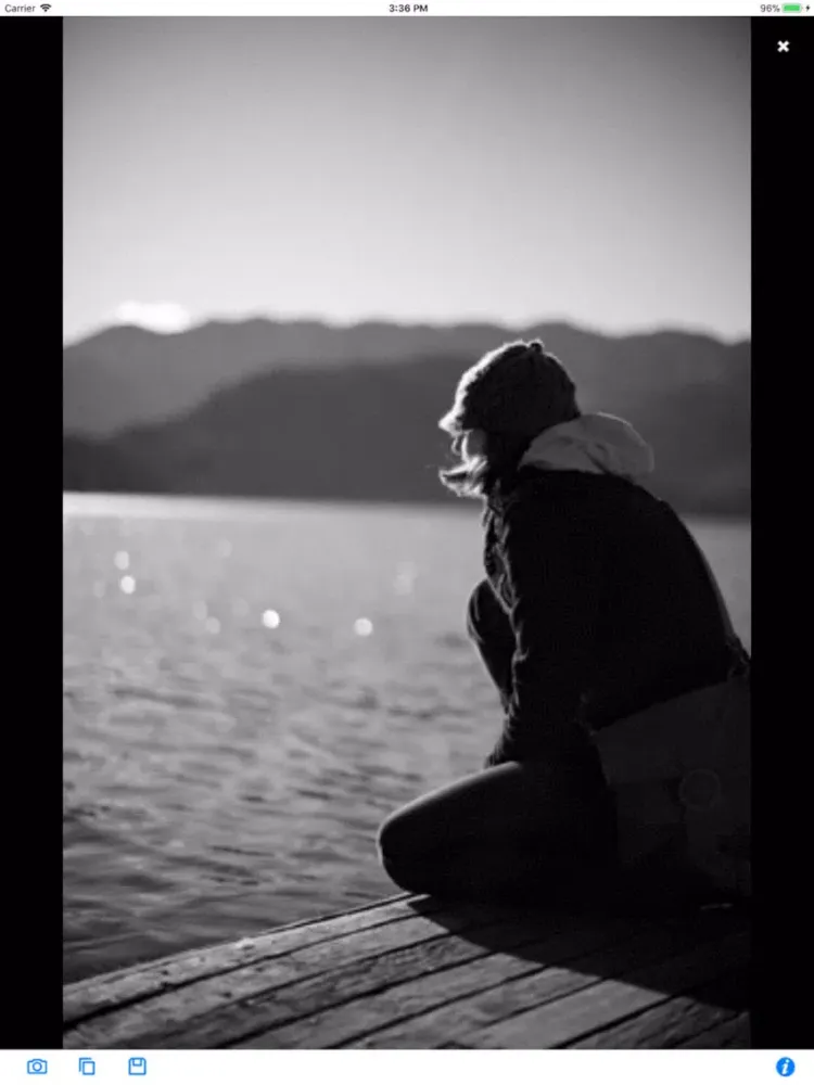 Black & White Camera iPad  Ekran Görüntüleri