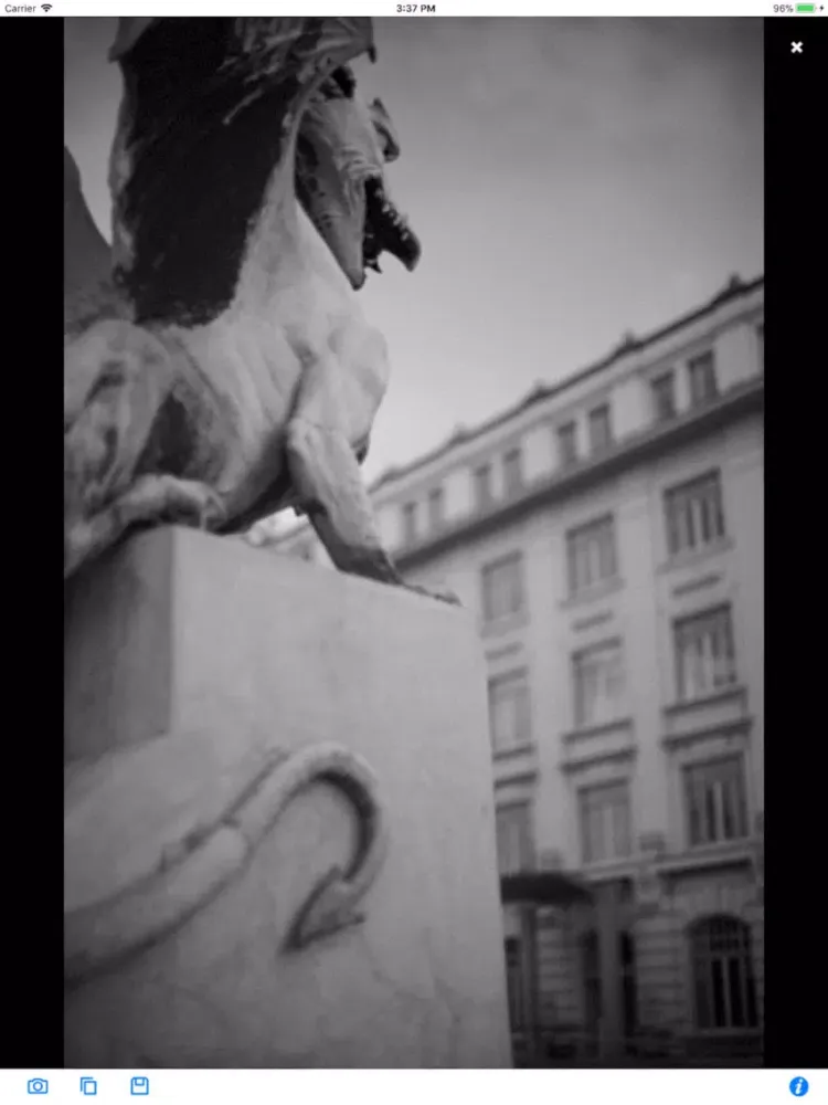Black & White Camera iPad  Ekran Görüntüleri