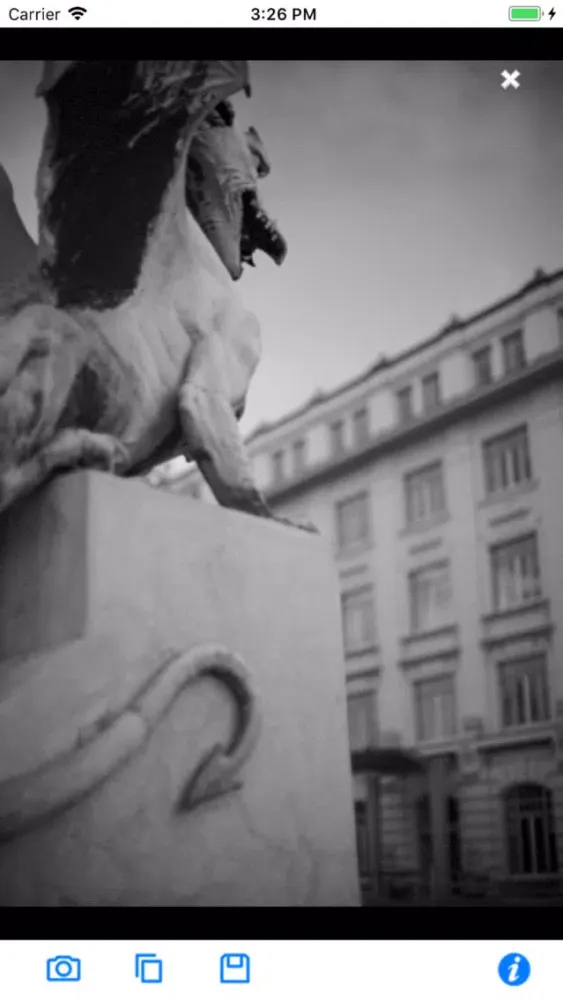 Black & White Camera Ekran Görüntüleri