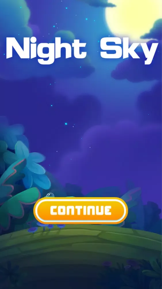 Night Sky - Funny Game স্ক্রিনশট