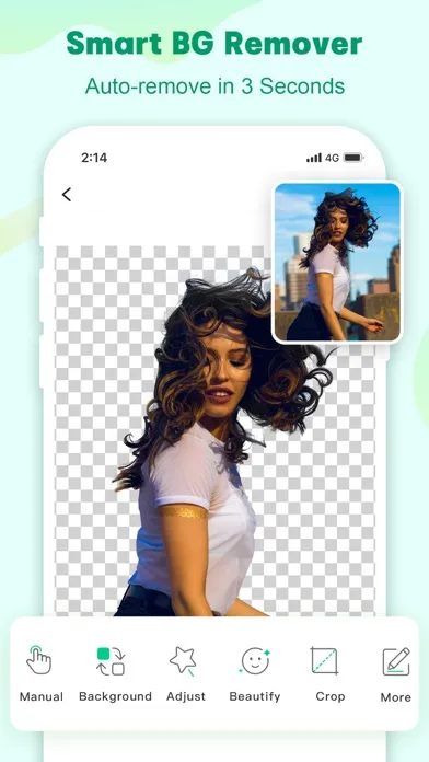 Apowersoft: Background Eraser スクリーンショット