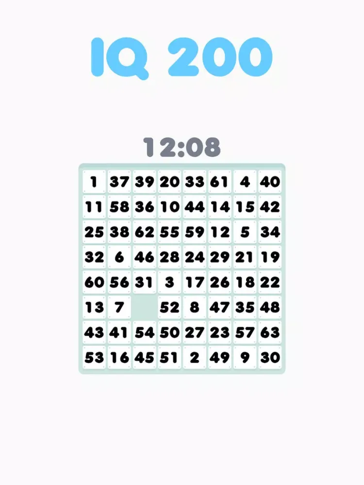 Tangkapan layar Numbers Slider iPad 