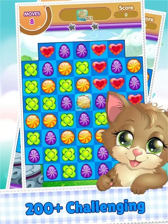 Cookie Link Pop 3 Match Journey Splash And Soda Jam iPad  Screenshots