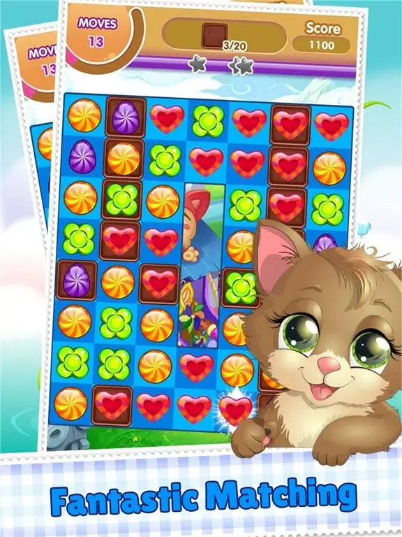 Cookie Link Pop 3 Match Journey Splash And Soda Jam iPad  Screenshots