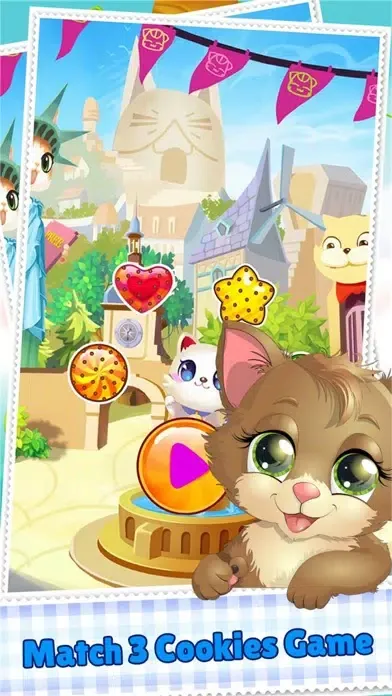 Cookie Link Pop 3 Match Journey Splash And Soda Jam Screenshots