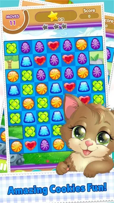 Cookie Link Pop 3 Match Journey Splash And Soda Jam Screenshots