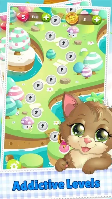 Cookie Link Pop 3 Match Journey Splash And Soda Jam Screenshots
