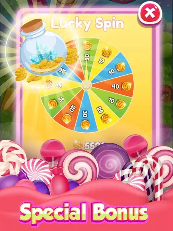 Super Charming Lollipop Perfect Match 3 Sugar Land iPad  স্ক্রিনশট
