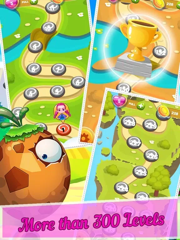 Bubble Go Hunter Shooter Ball Pop - Challenge And Adventure Color Balls Games iPad  スクリーンショット