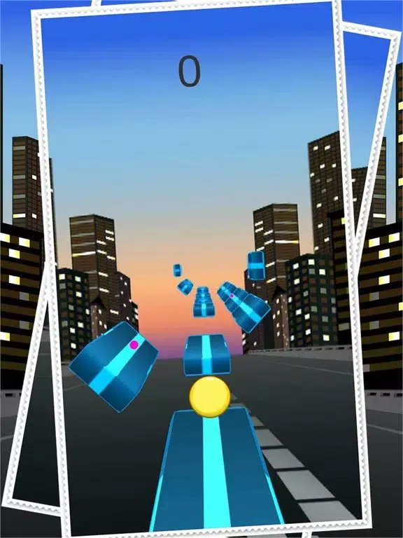 Jumping Ball - Twist And Zig Zag Ball Crush Style Endless Platform Jumper iPad  Screenshots