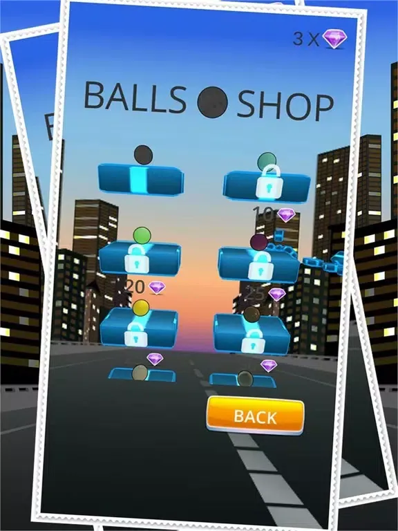 Jumping Ball - Twist And Zig Zag Ball Crush Style Endless Platform Jumper iPad  Screenshots