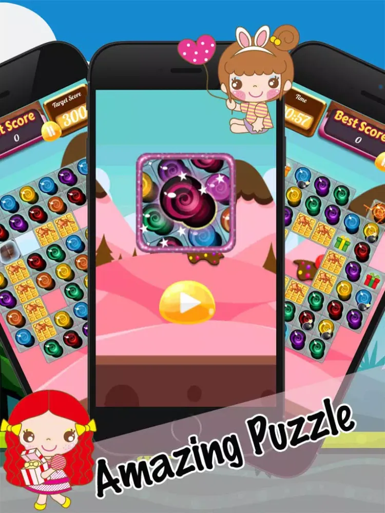 Screenshot di Lollipops Splash Dash Mania iPad 