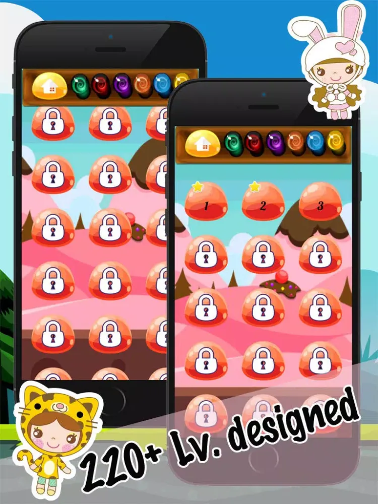 Screenshot di Lollipops Splash Dash Mania iPad 