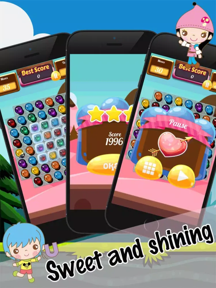 Screenshot di Lollipops Splash Dash Mania iPad 