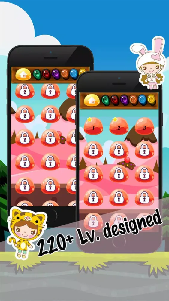 Screenshot di Lollipops Splash Dash Mania