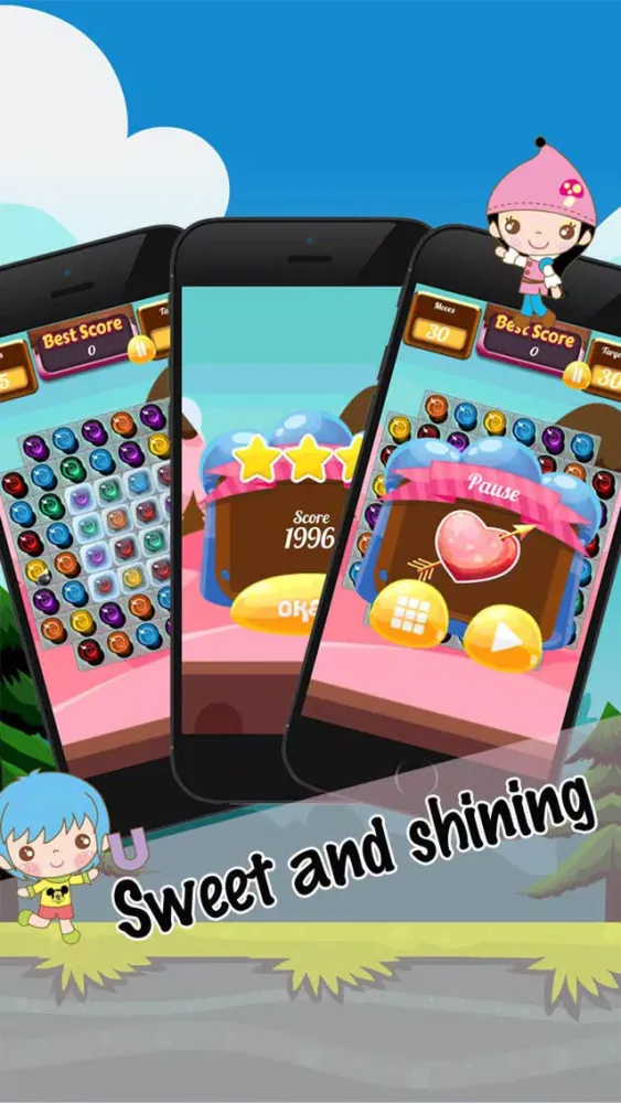 Screenshot di Lollipops Splash Dash Mania