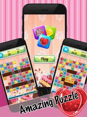 Sugar Candy Sweet Mania iPad  स्क्रीनशॉट