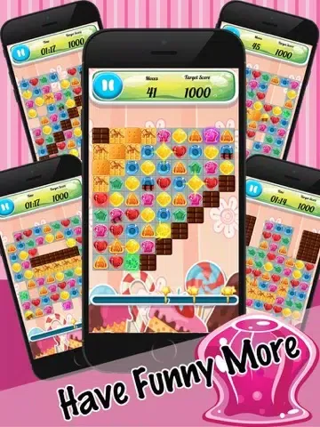 Sugar Candy Sweet Mania iPad  स्क्रीनशॉट