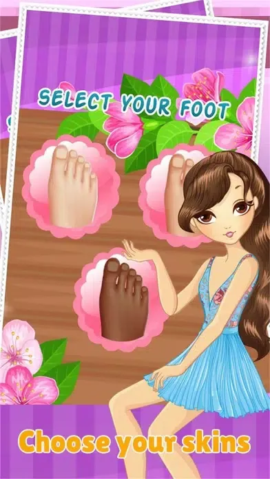 Toe Nail Spa Salon Beautiful Princess Girls - Makeover And Games Dressup Nails Art & Polish Screenshots