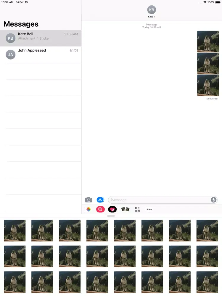 تصاویر 土拨鼠表情包 iPad 