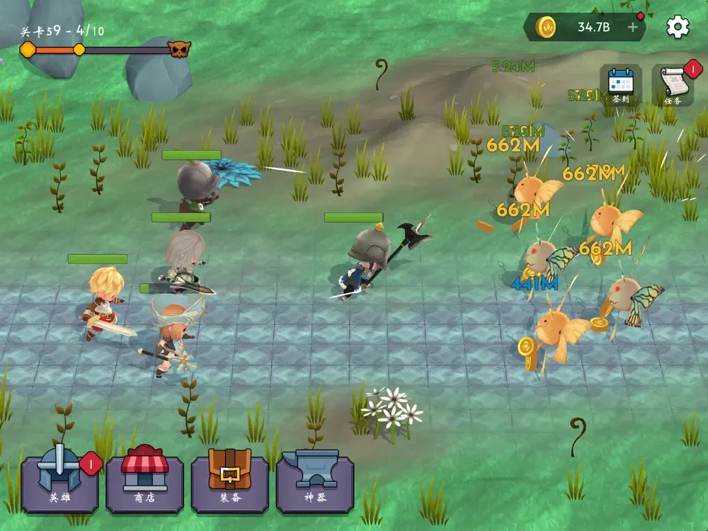 Скриншоты Onion Knights iPad 