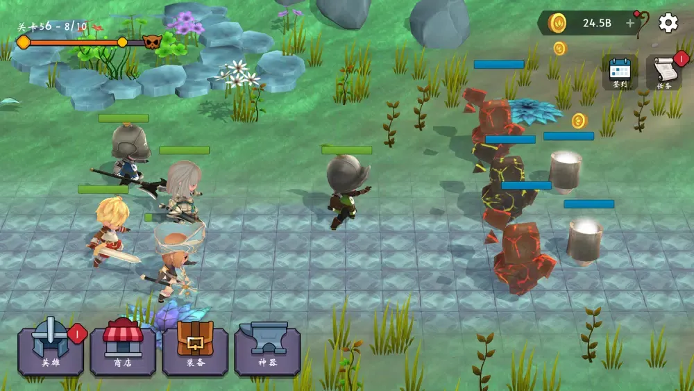Скриншоты Onion Knights
