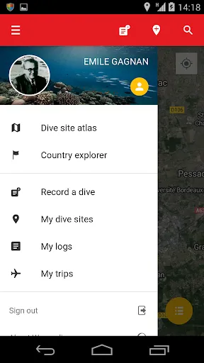 Wannadive - Dive site atlas स्क्रीनशॉट