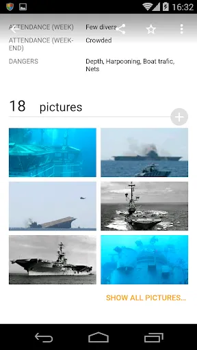 Wannadive - Dive site atlas स्क्रीनशॉट