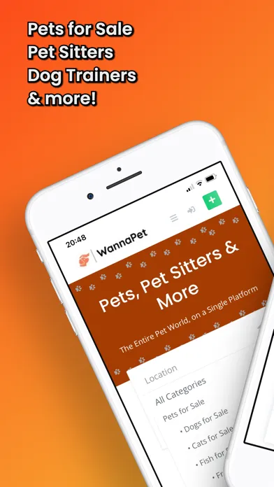 WannaPet: Pets for Sale Online স্ক্রিনশট