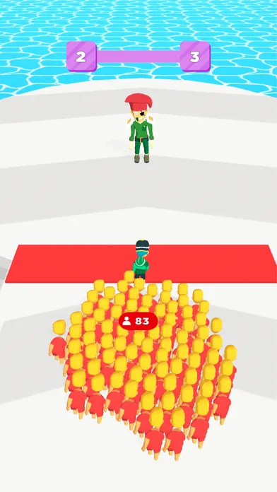 Bloger Run: 3D Crowd Battle! سکرین شاٹس