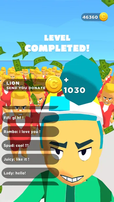 Bloger Run: 3D Crowd Battle! سکرین شاٹس