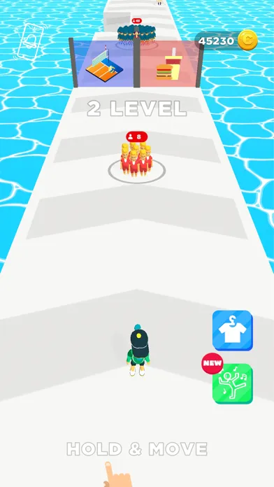 Bloger Run: 3D Crowd Battle! سکرین شاٹس