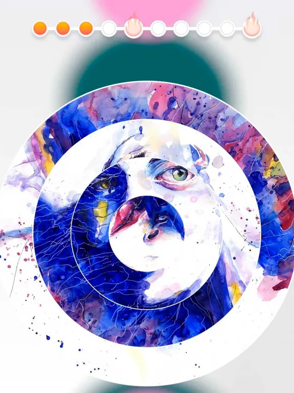 Circle Relax: Daily Art Puzzle iPad  Screenshots