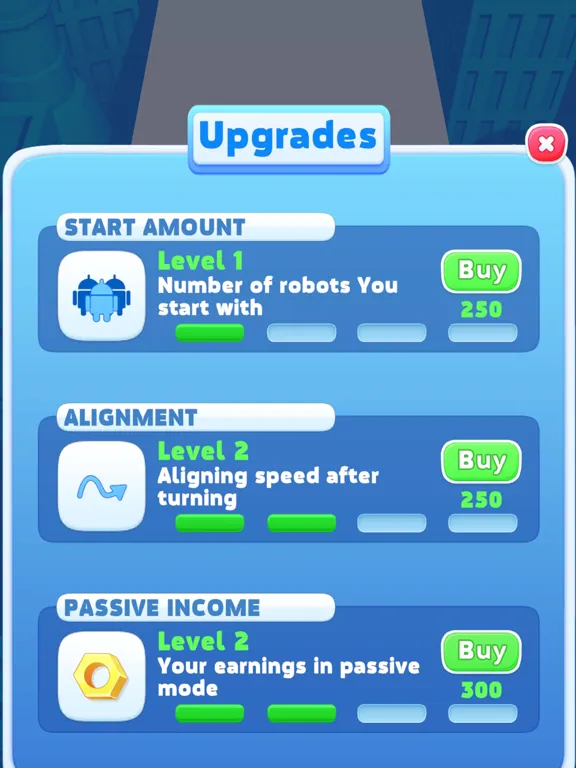 Ảnh chụp màn hình của Droid Race iPad 