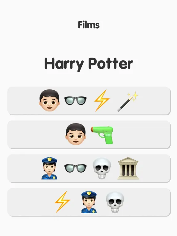ภาพหน้าจอของ Emoji Rebus iPad 