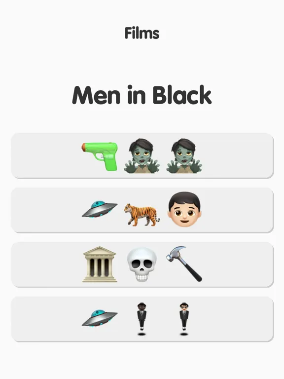 ภาพหน้าจอของ Emoji Rebus iPad 