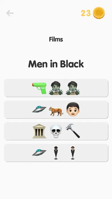 ภาพหน้าจอของ Emoji Rebus
