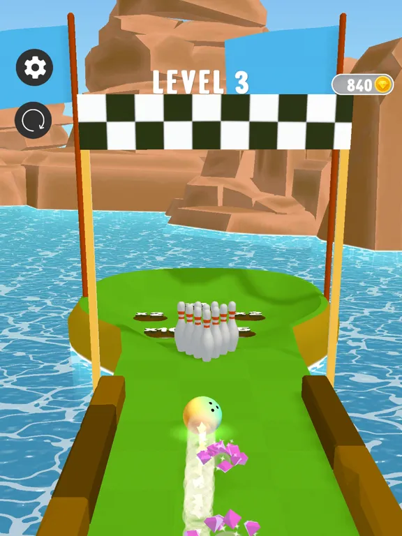 Screenshot di Fury Bowling iPad 