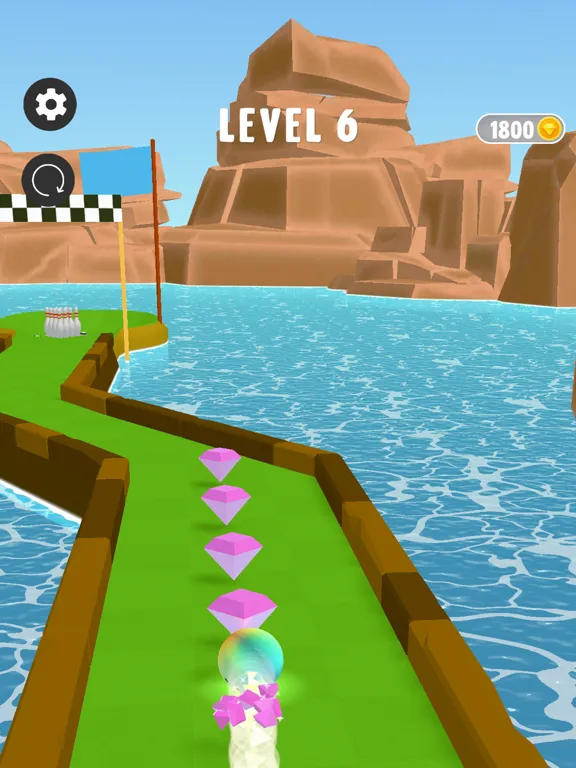 Screenshot di Fury Bowling iPad 