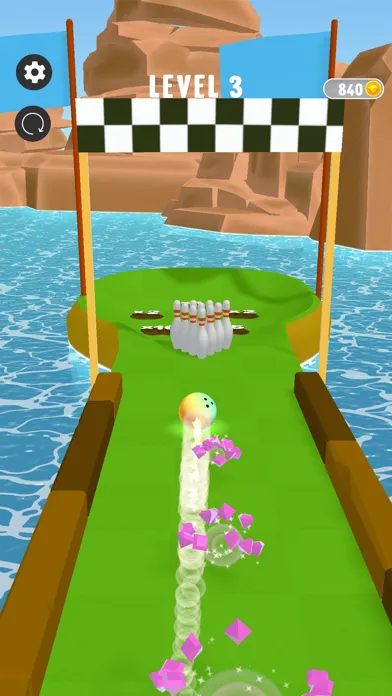 Screenshot di Fury Bowling