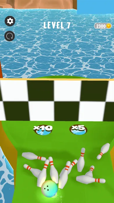 Screenshot di Fury Bowling