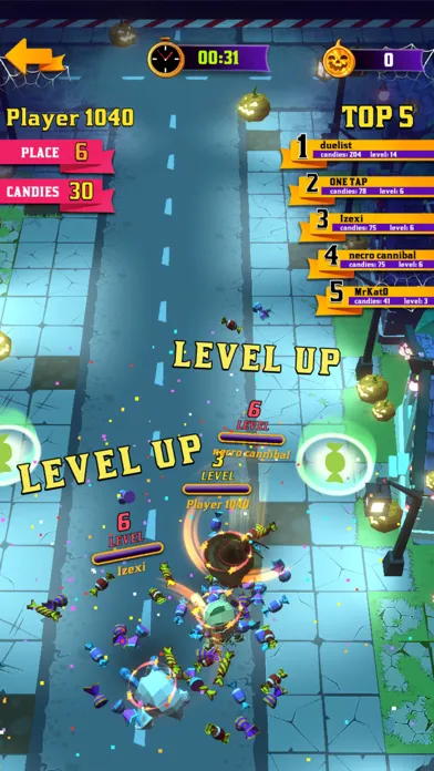 Capturas de pantalla de Spooky City: Candy Run Kingdom
