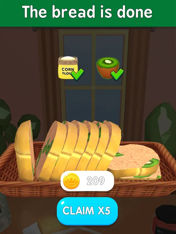 ภาพหน้าจอของ Baking Order iPad 
