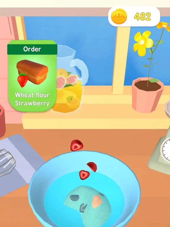 ภาพหน้าจอของ Baking Order iPad 